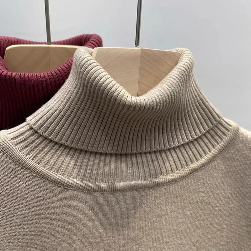 Winter-Fleece-Dickes Strick-Unterziehshirt